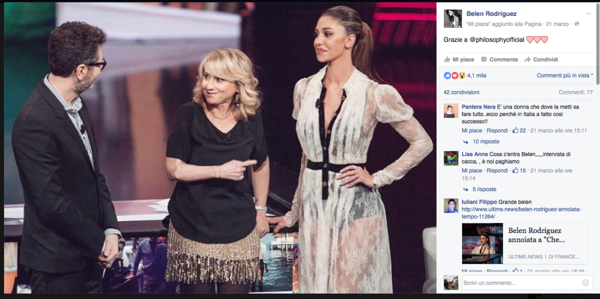 Galleria foto 'Belén, Fazio e la gaffe del provino a “Che tempo che fa”' - foto 3