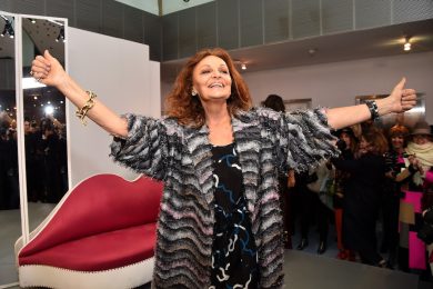La stilista Diane Von Furstenberg si è clonata il cane