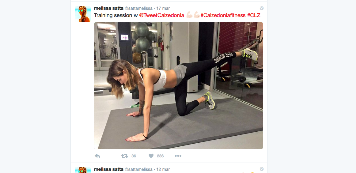 Melissa Satta, prove di matrimonio via social