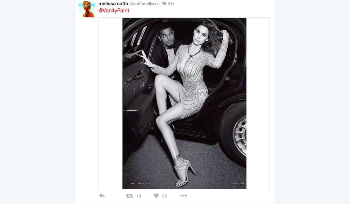 Melissa Satta, prove di matrimonio via social