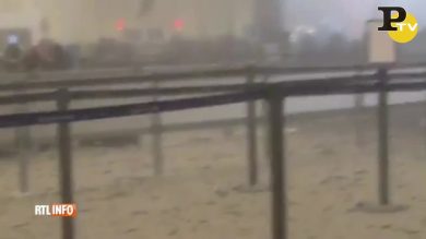 Bruxelles: il video della bomba all’aeroporto Zaventem