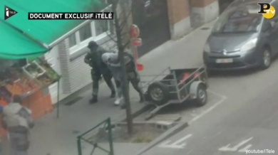 Molenbeek: il video della cattura di Salah Abdeslam