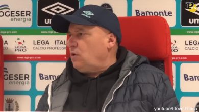Lo sfogo di Cesare Albè in conferenza stampa
