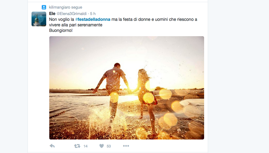 L’anti 8 marzo dei social network L’anti 8 marzo dei social network