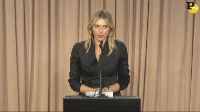 Sharapova annuncia di essere positiva all’antidoping
