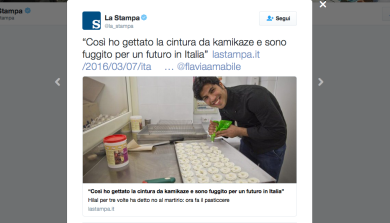 La storia Hilal, da bambino kamikaze a pasticcere