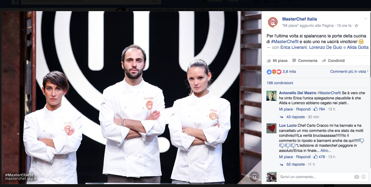 MasterChef: la finale punto per punto