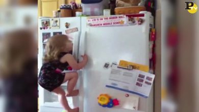 Piccola ninja conquista lo snack