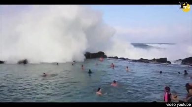 Australia: onda gigante a Kiama