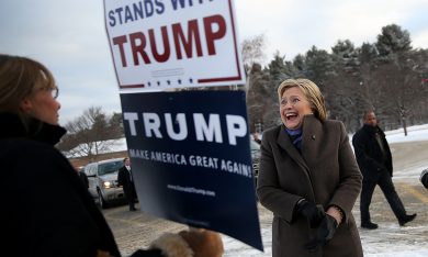 Super Tuesday. Clinton vince, Trump mattatore a metà