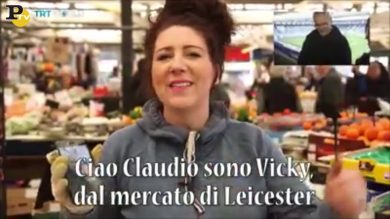 I tifosi del Leicester ringraziano Claudio Ranieri