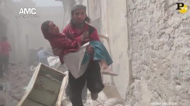 La Siria bombarda l’ospedale di Aleppo