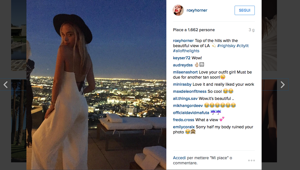 Chi è Roxy Horner, l’ennesima nuova fiamma di Di Caprio Chi è Roxy Horner, l’ennesima nuova fiamma di Di Caprio