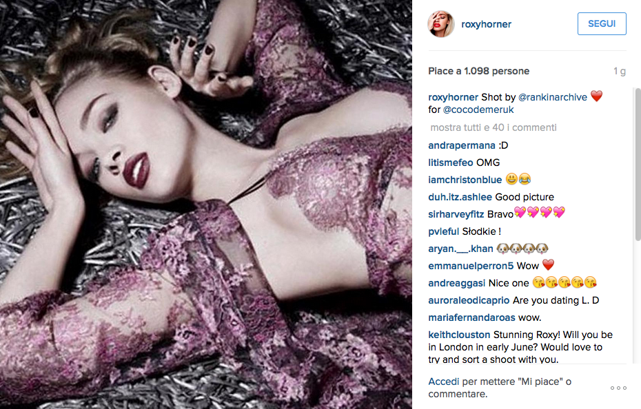 Chi è Roxy Horner, l’ennesima nuova fiamma di Di Caprio Chi è Roxy Horner, l’ennesima nuova fiamma di Di Caprio