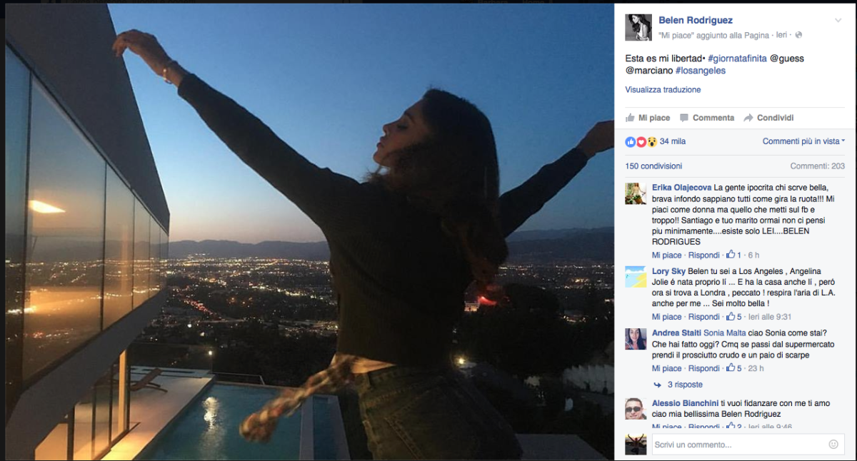 Galleria foto 'Belén per Guess: lo shooting è bollente' - foto 3