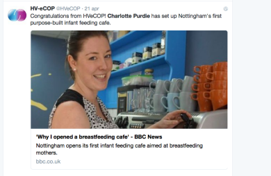 A Londra apre il primo bar per mamme che allattano al seno