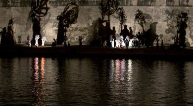 Il murales di Kentridge illumina il Natale di Roma