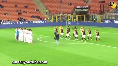 Il Milan fa la “Haka” ed il pubblico si arrabbia