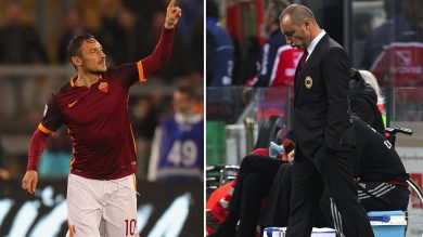 34a giornata, top e flop: Totti re di Roma, Brocchi delude San Siro
