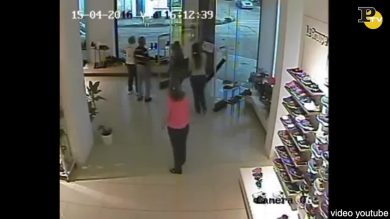 Uruguay: tornado devasta negozio di scarpe