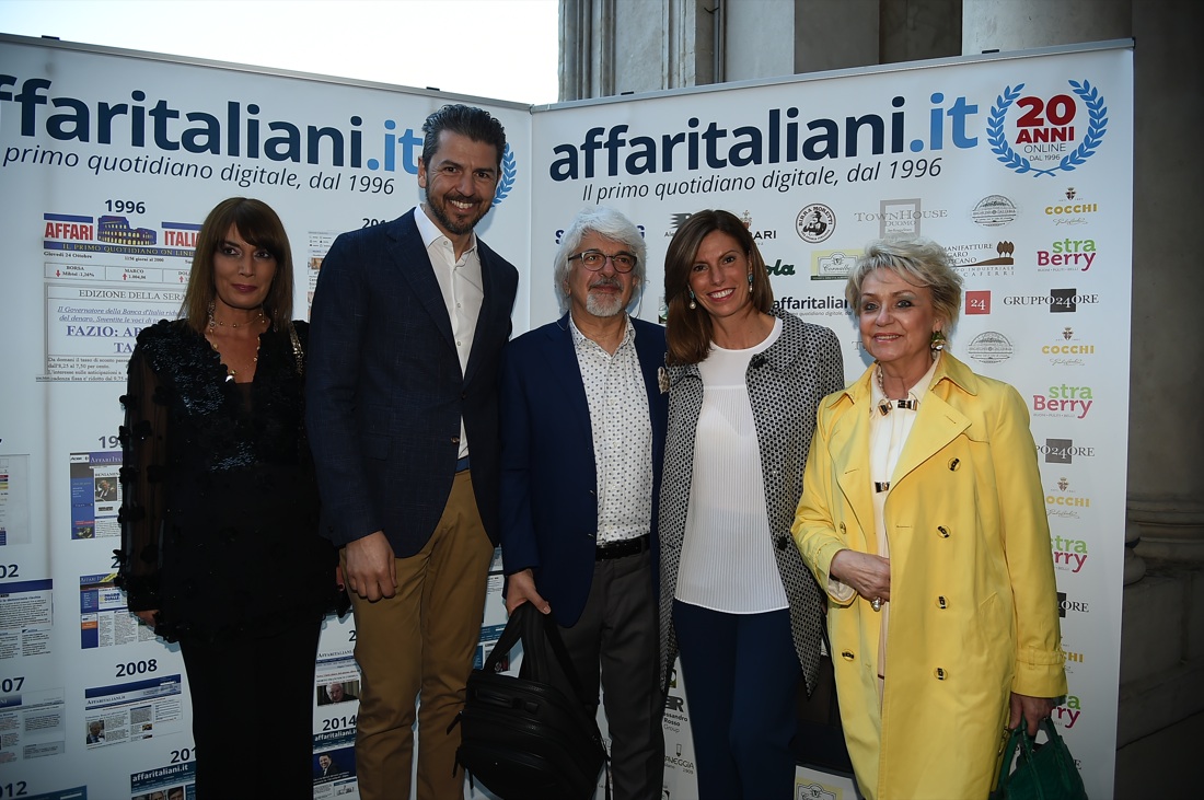 La gran festa per i 20 anni di Affaritaliani.it La gran festa per i 20 anni di Affaritaliani.it