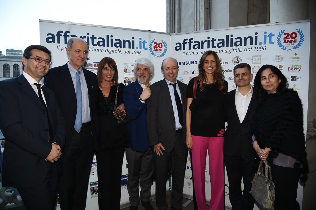 La gran festa per i 20 anni di Affaritaliani.it La gran festa per i 20 anni di Affaritaliani.it