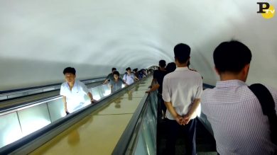 La metropolitana di Pyongyang