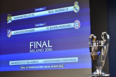 Champions League, semifinali: Manchester City-Real, Atletico Madrid-Bayern Monaco