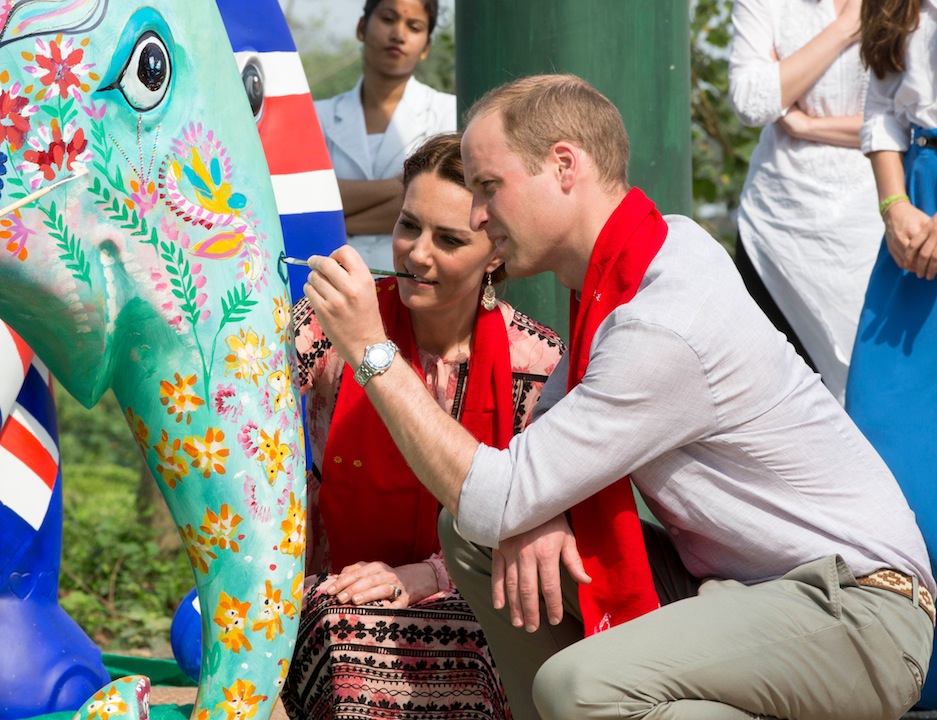 William e Kate sono arrivati in Buthan