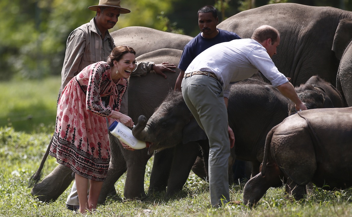 William e Kate sono arrivati in Buthan