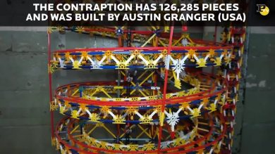 La catena di mattoncini più lunga del mondo