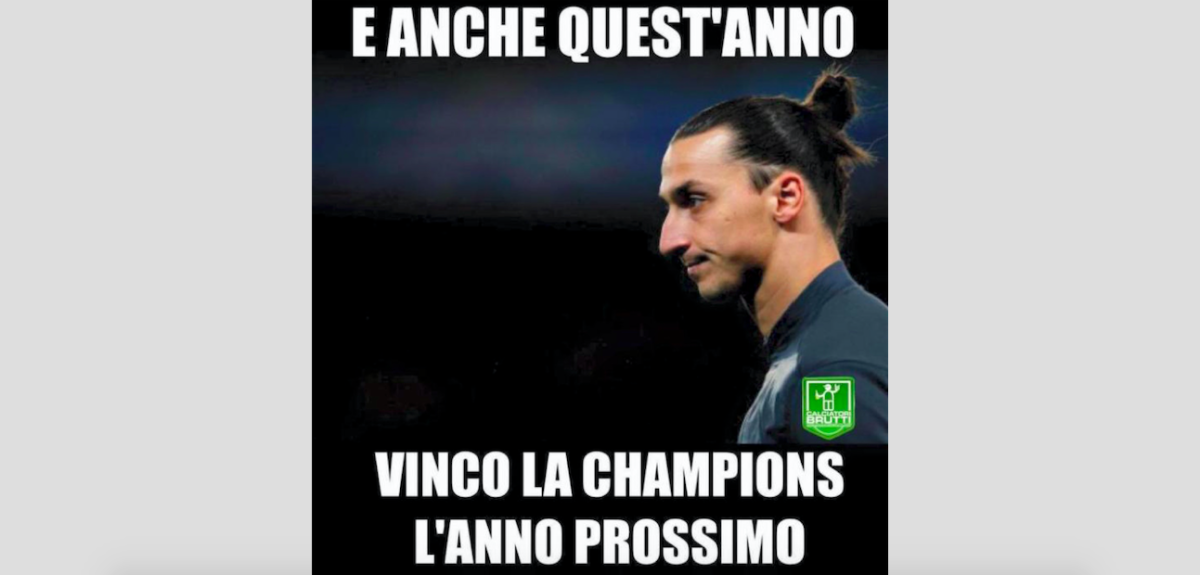 Galleria foto 'Ibrahimovic dice nuovamente addio alla Champions, l’ironia del web' - foto 2