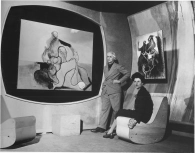 Peggy Guggenheim, Solomon and friends