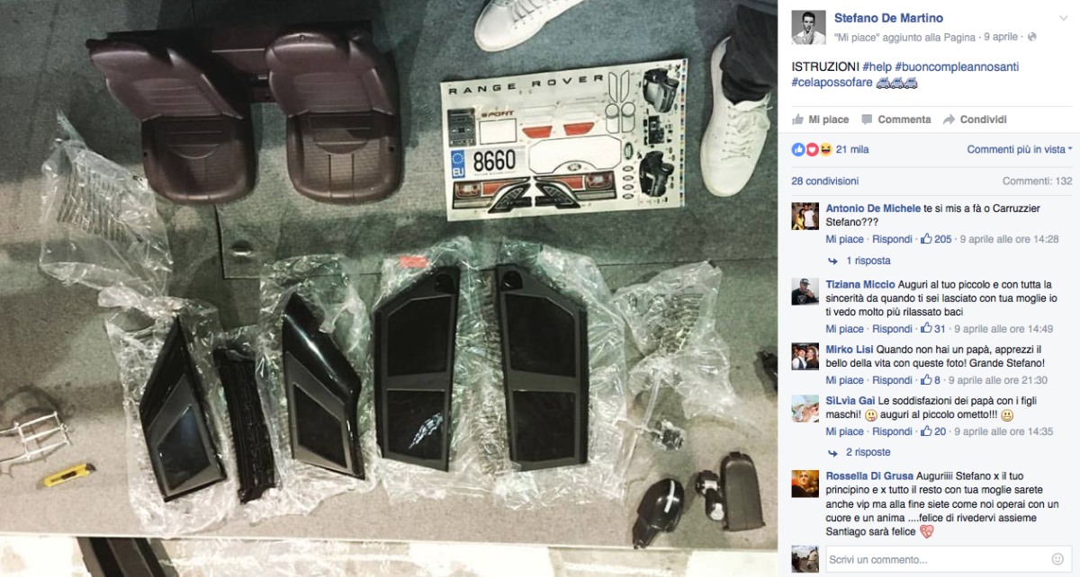 Galleria foto 'Belén e Stefano fanno pace per il compleanno di Santiago' - foto 7