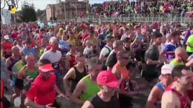 Leonardo combatte il cancro correndo