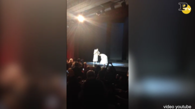 Virginia Raffaele e l’abbraccio con (la vera) Carla Fracci