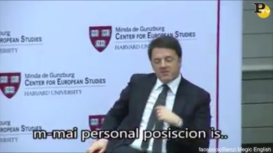 L’inglese “maccheronico” di Renzi ad Harvard