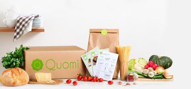 Quomi, the Italian app for food shopping and cooking
