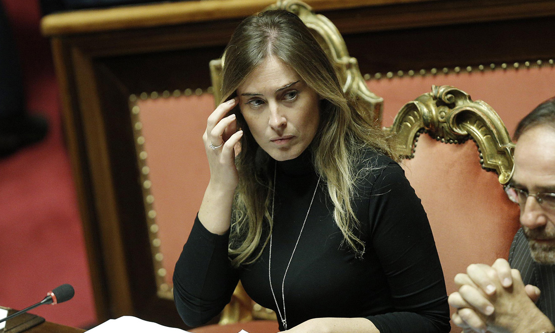 Maria Elena Boschi, bella, forte e vittima del suo stesso potere Maria Elena Boschi, bella, forte e vittima del suo stesso potere