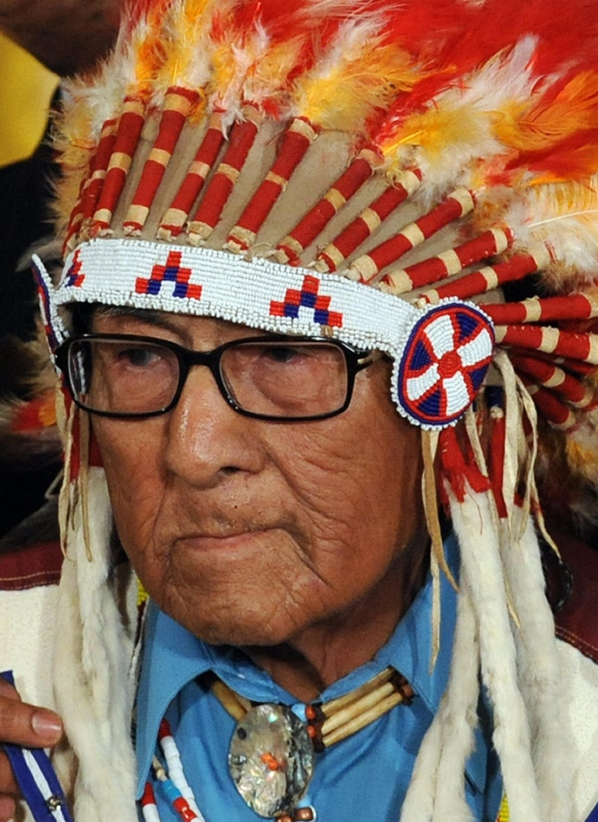 Galleria foto 'Addio al grande capo indiano Joseph Medicine Crow' - foto 4