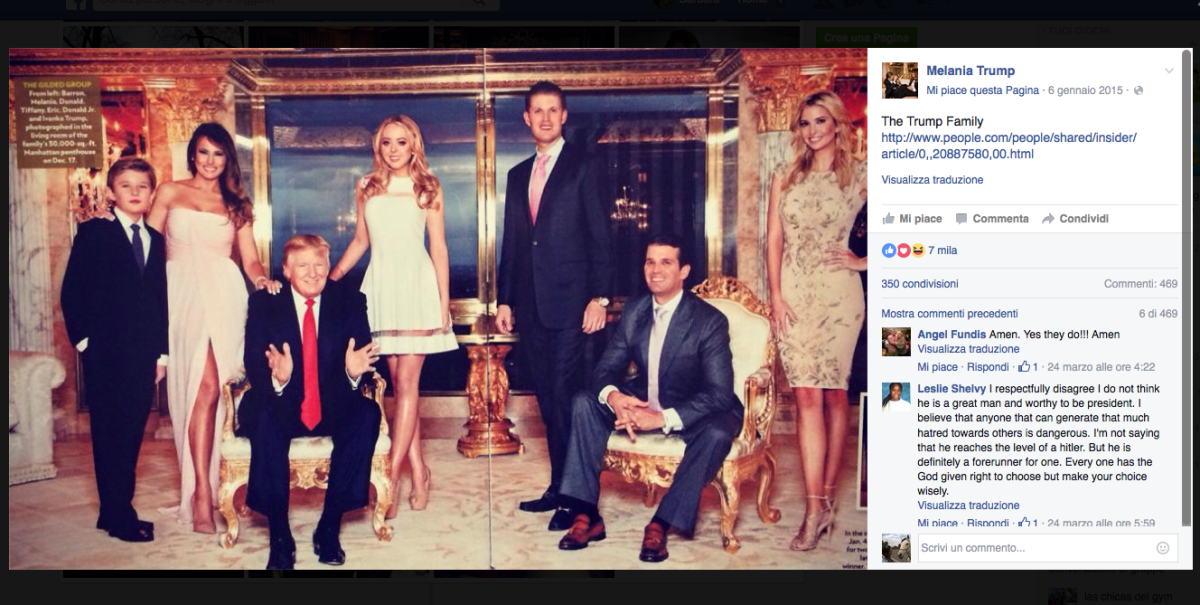 Melania Trump: da Sports Illustrated alla Casa Bianca Melania Trump: da Sports Illustrated alla Casa Bianca