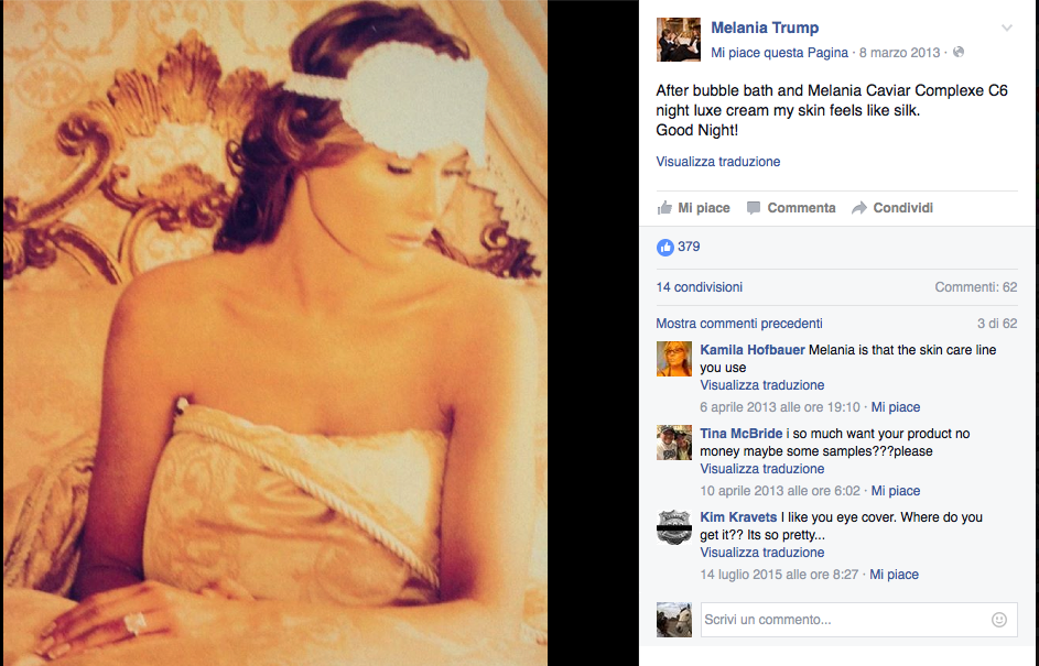 Melania Trump: da Sports Illustrated alla Casa Bianca Melania Trump: da Sports Illustrated alla Casa Bianca