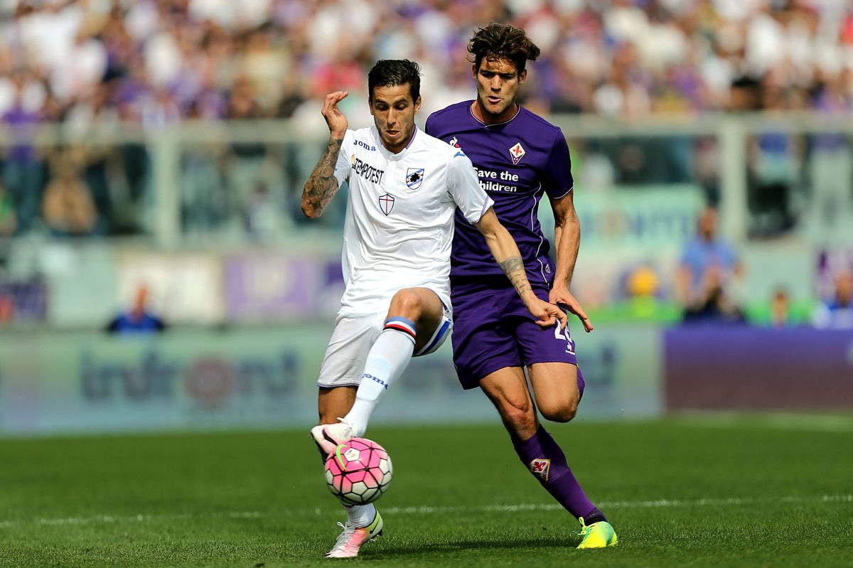 Fiorentina – Sampdoria 1-1, Ricky Alvarez risponde a Ilicic