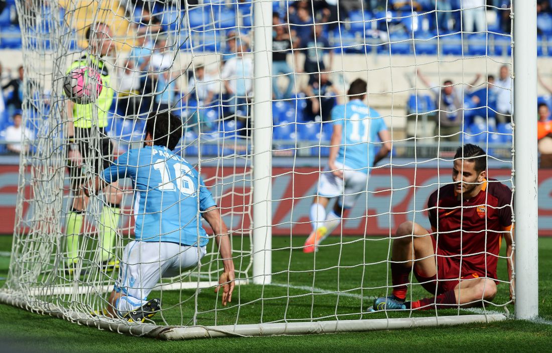 Roma batte Lazio 4-1: apre El Shaarawy, sogna Parolo, chiude Florenzi Roma batte Lazio 4-1: apre El Shaarawy, sogna Parolo, chiude Florenzi