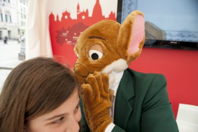 Geronimo Stilton incontra i piccoli lettori
