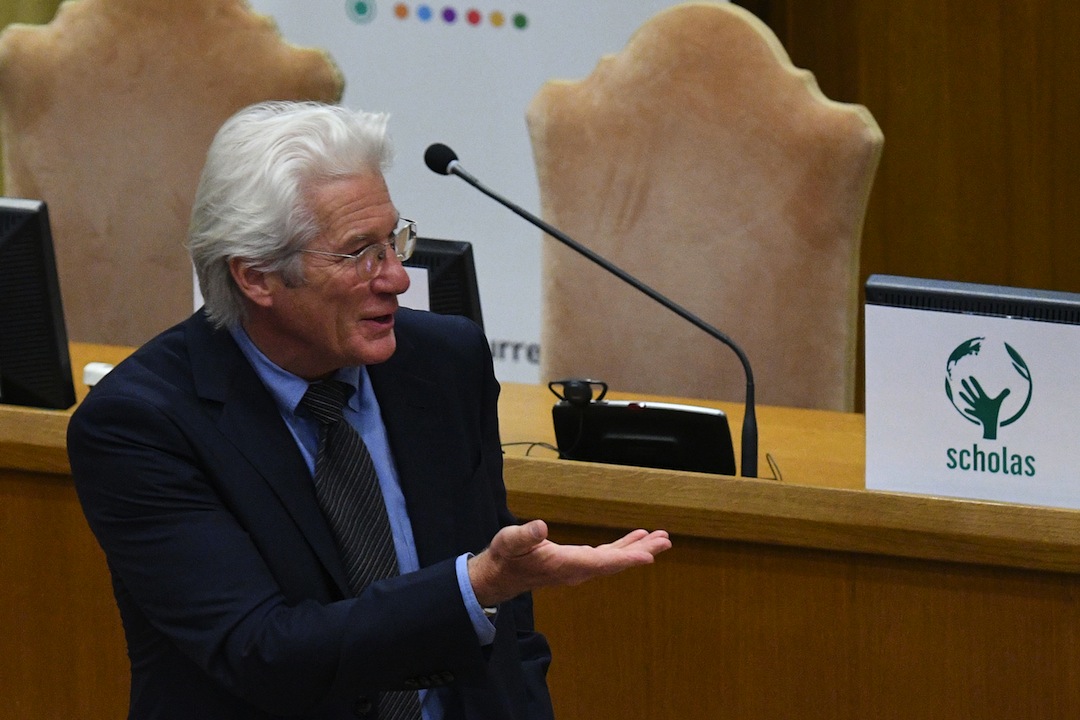 George e Amal Clooney da Papa Francesco