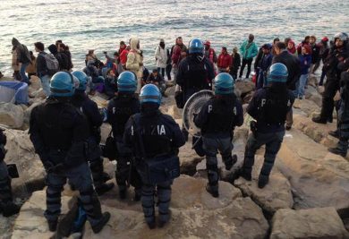 Ventimiglia: sgombrato l’accampamento di migranti