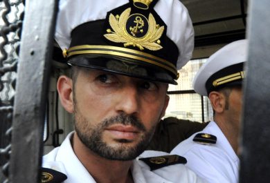 Salvatore Girone è tornato in Italia