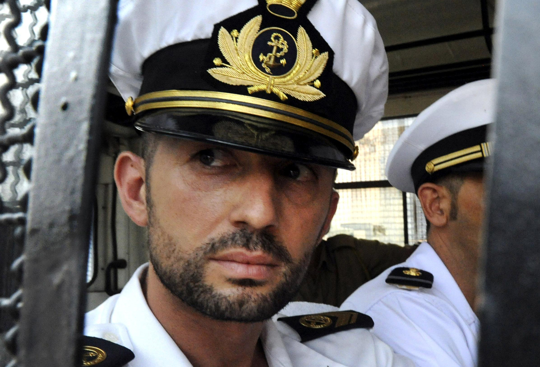 Salvatore Girone è tornato in Italia