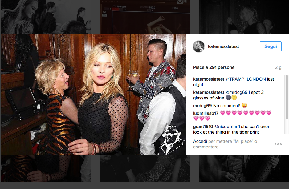 Kate Moss ubriaca al Vogue party Kate Moss ubriaca al Vogue party